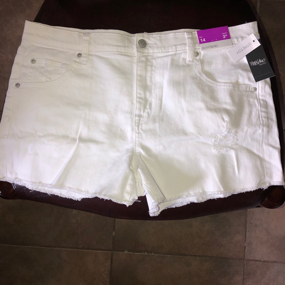 Boyfriend Denim Shorts